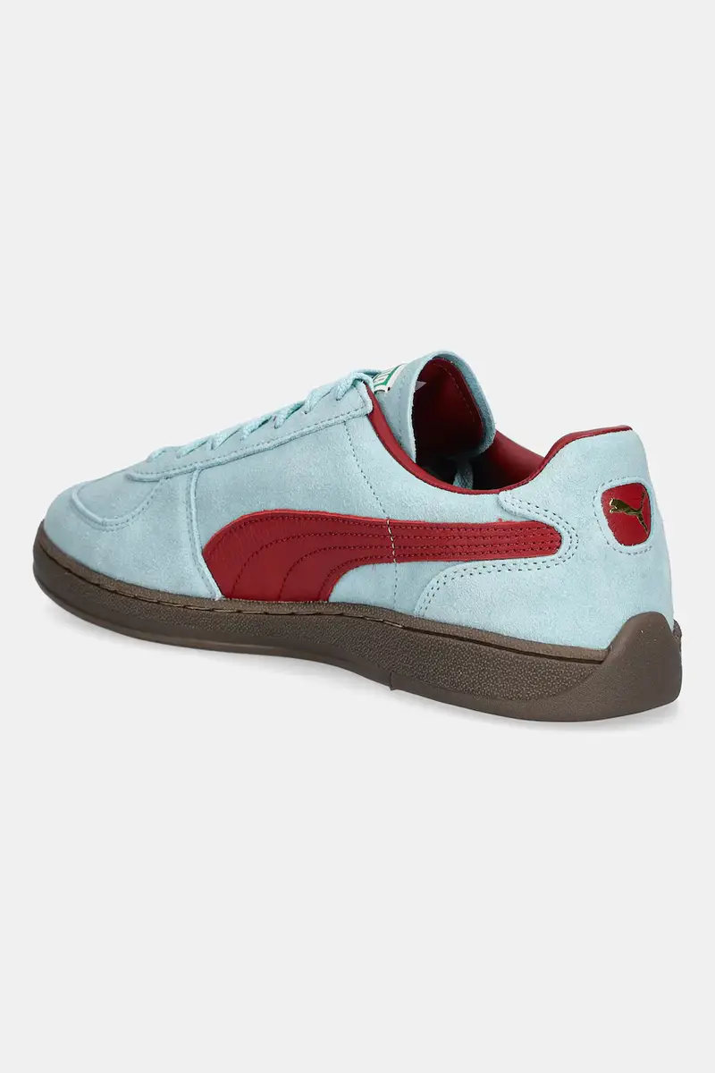 sneakers in camoscio Super Team SD uomo colore turchese 398528 miniatura 3