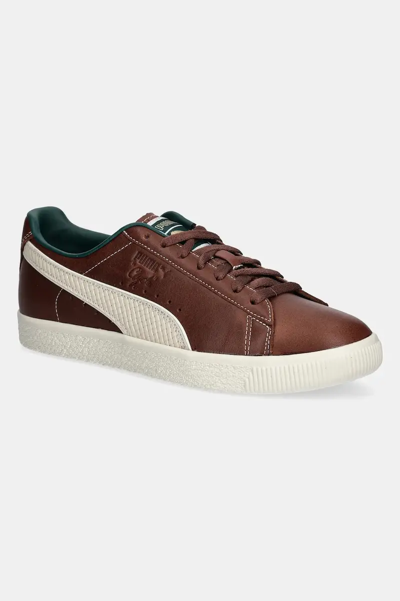 sneakers in pelle Clyde Palais Artisan uomo colore marrone 402249