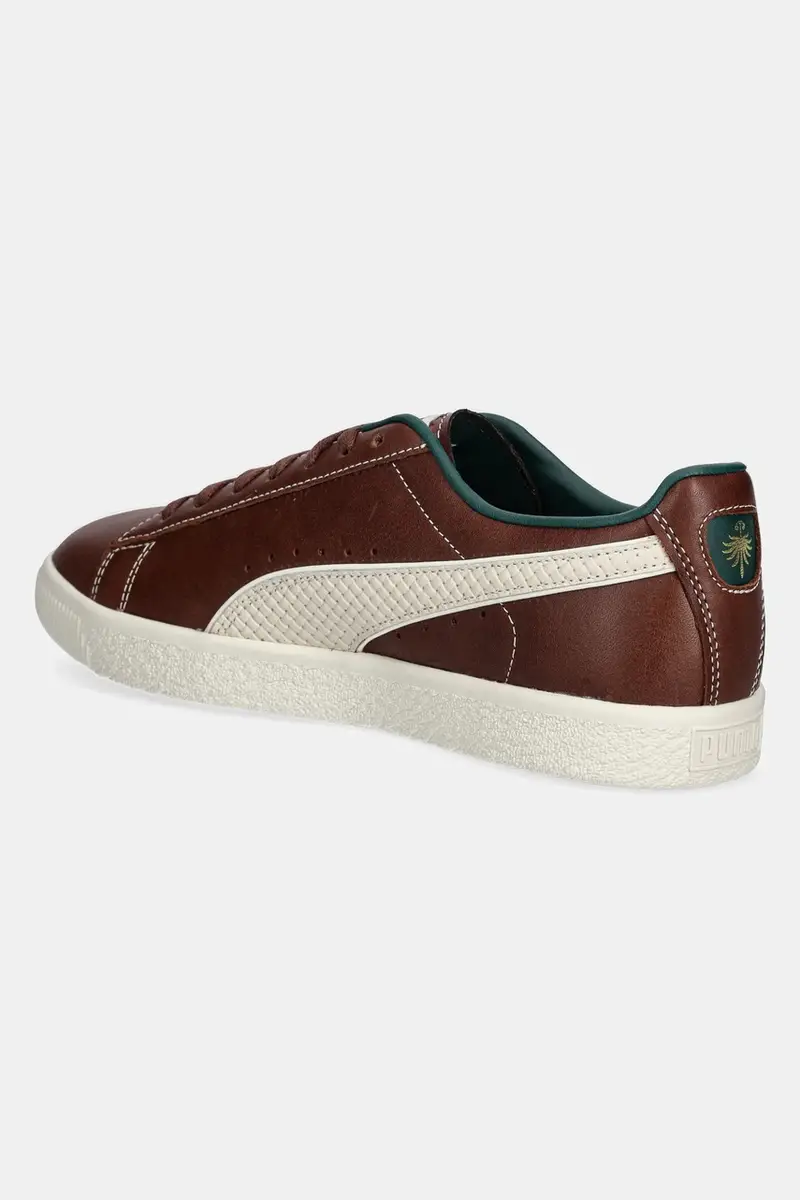 sneakers in pelle Clyde Palais Artisan uomo colore marrone 402249 miniatura 3