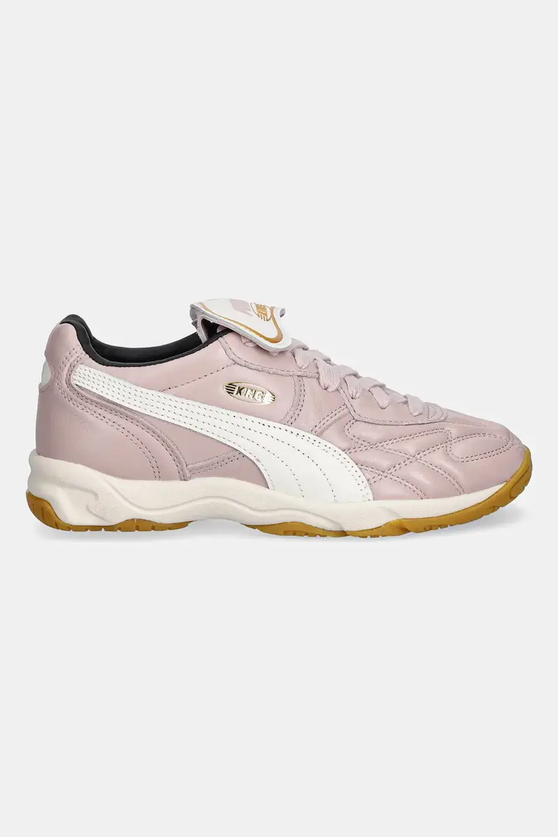 sneakers in pelle King Indoor colore rosa 401683 miniatura 2