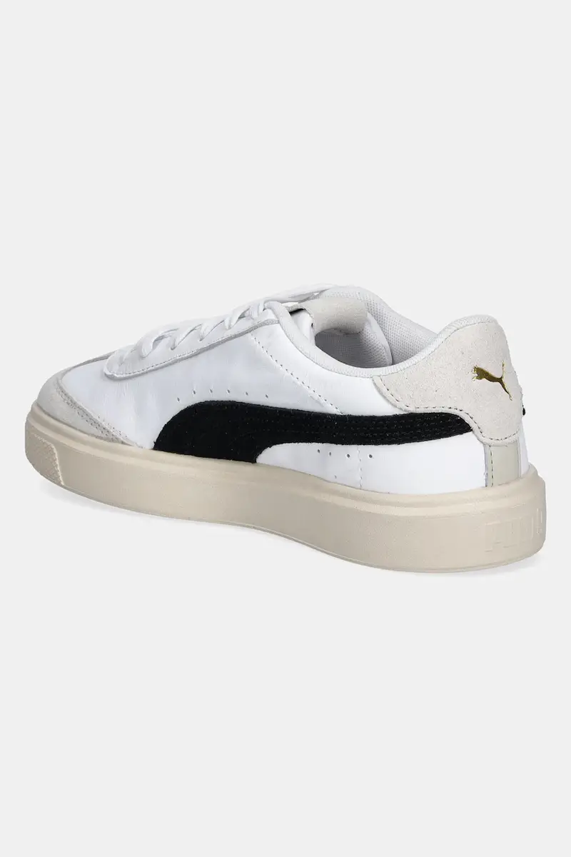 sneakers in pelle Lajla T-toe colore bianco 397734 miniatura 3
