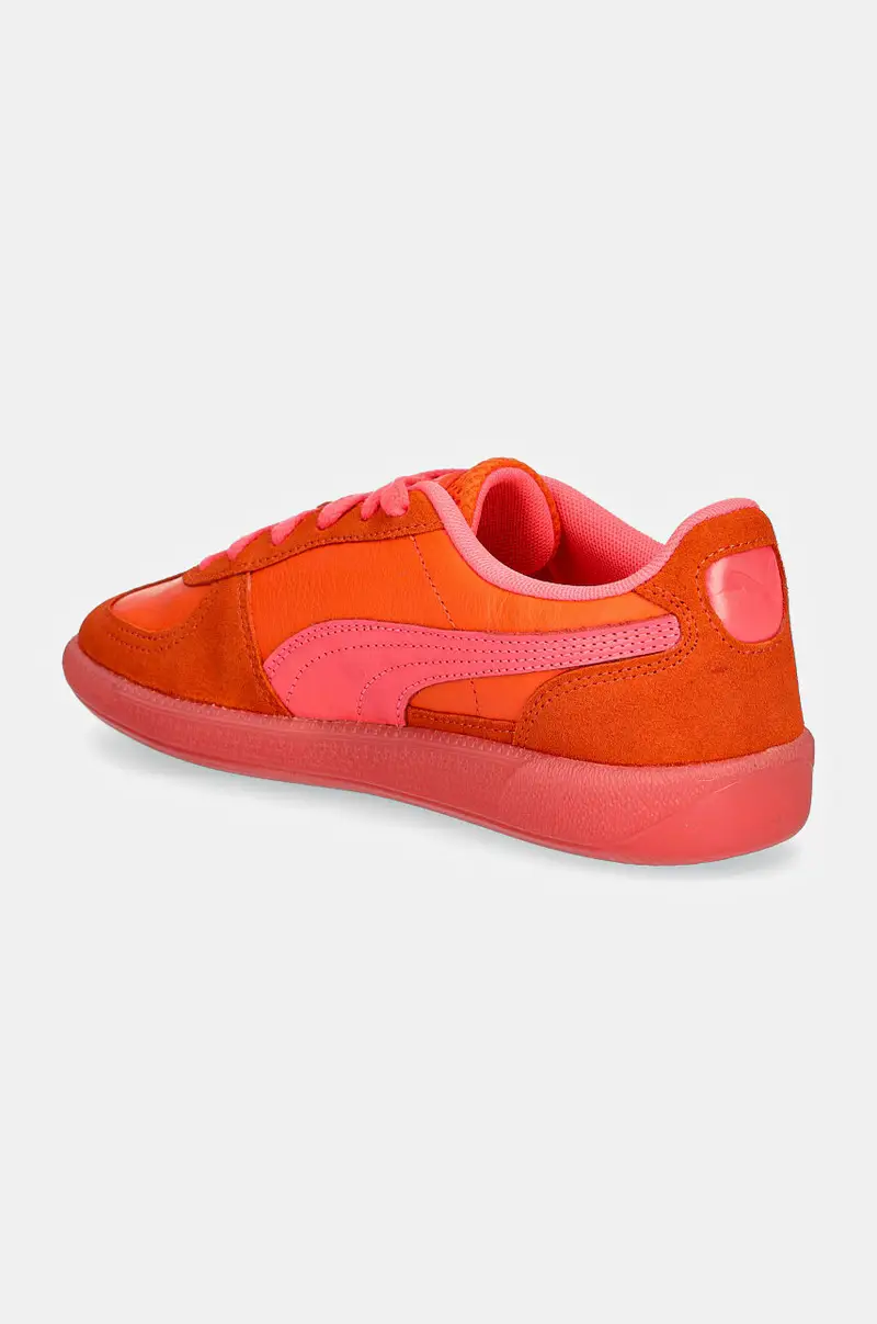 sneakers in pelle Palermo colore arancione 398381 miniatura 3