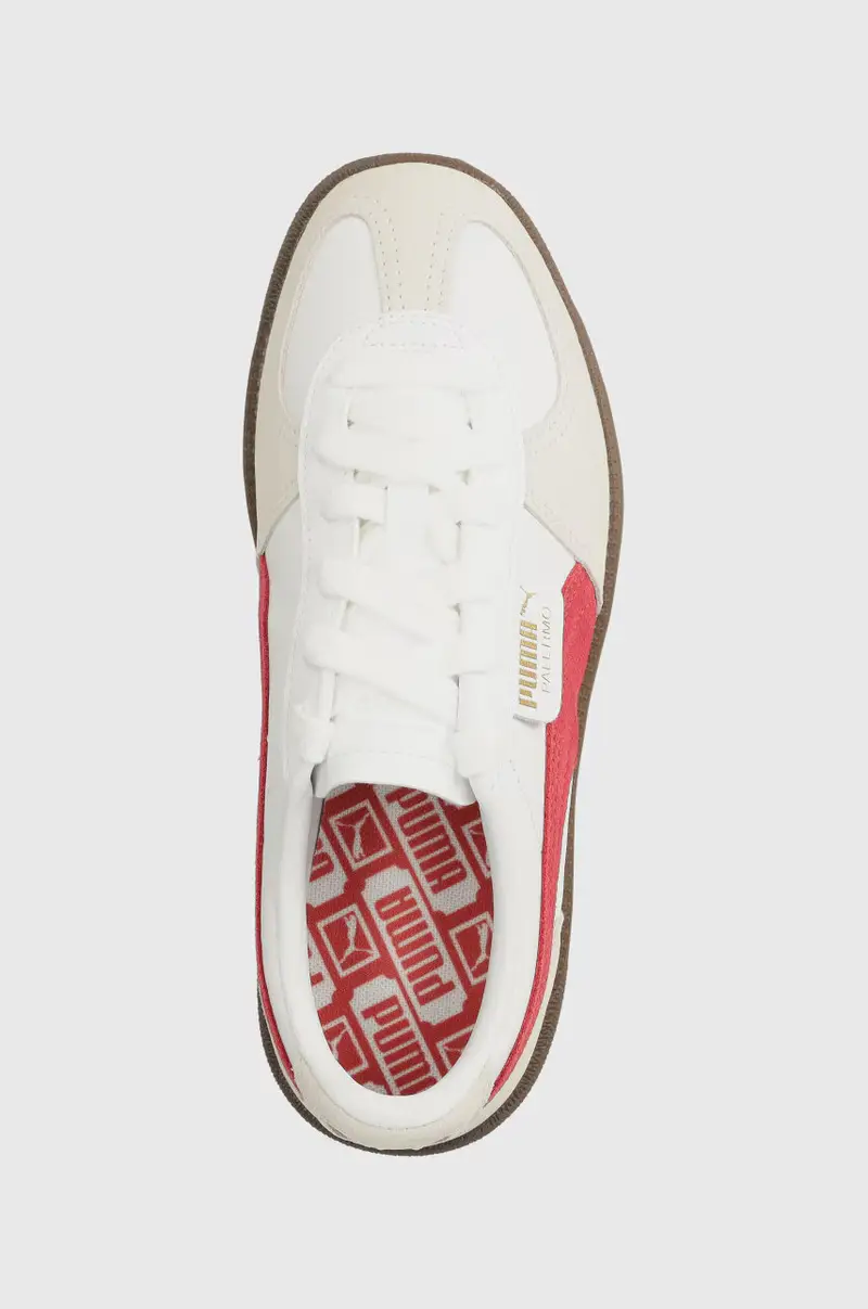 sneakers in pelle Palermo colore bianco 396464 miniatura 4