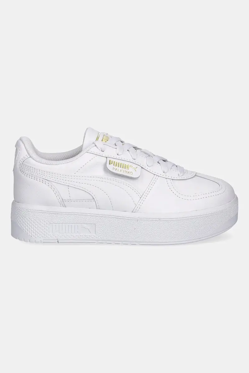 sneakers in pelle Palermo Elevata Lth Wns donna colore bianco 400461 miniatura 2