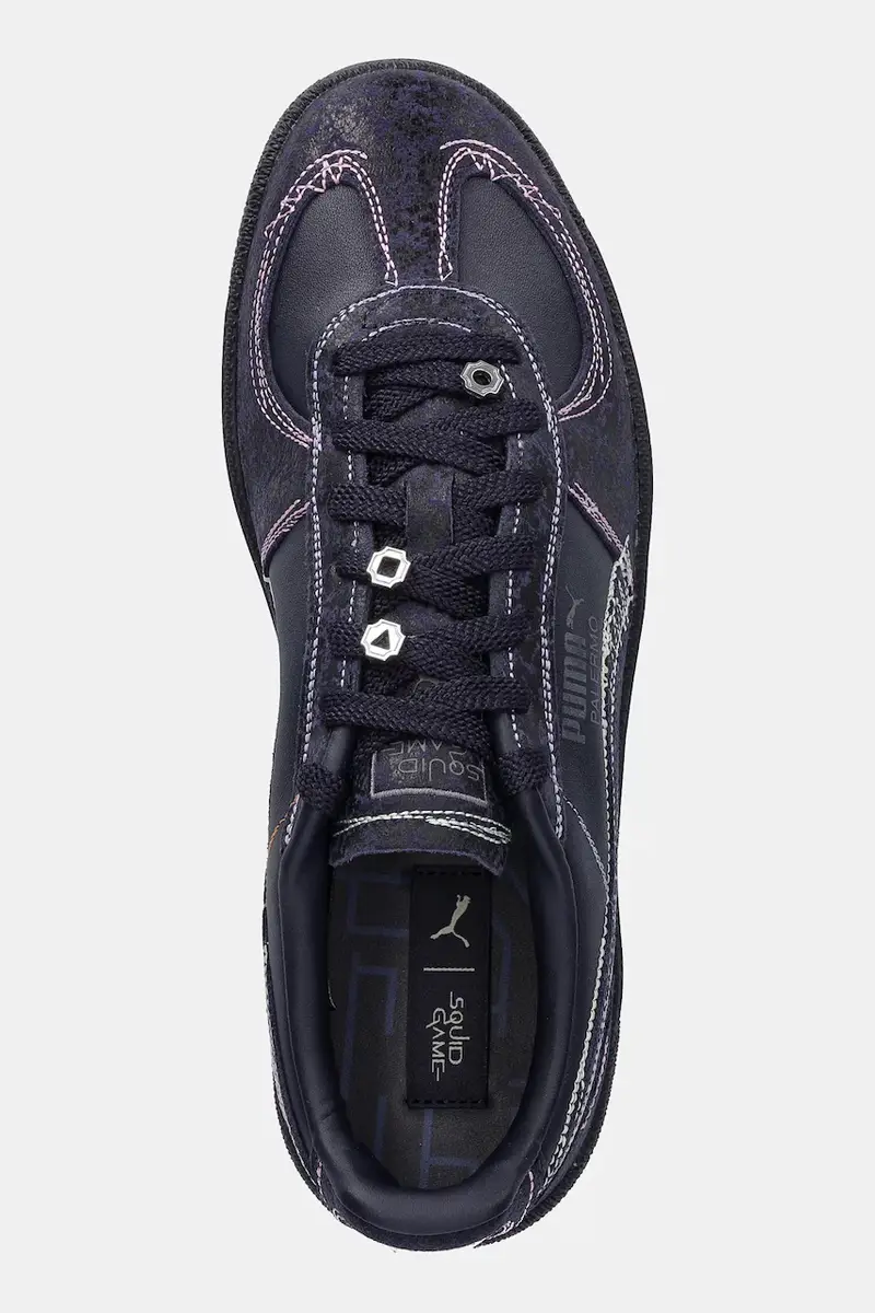 sneakers in pelle Palermo SQUID GAME colore blu navy 403859 miniatura 4