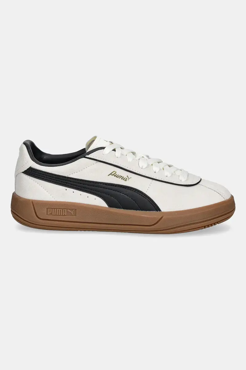 sneakers in pelle Puma Club Klassika SD donna colore beige 400718 miniatura 2