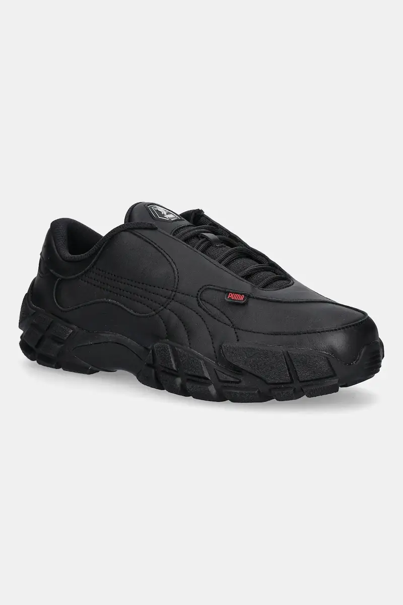 sneakers in pelle PUMA x SKEPTA uomo colore nero 404355