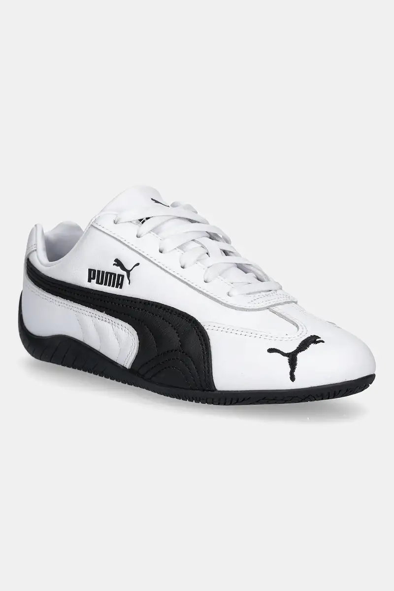 sneakers in pelle Speedcat LTH donna colore bianco 401603