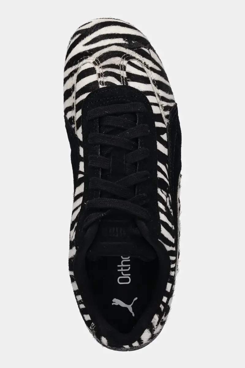 sneakers in pelle Speedcat Zebra Wns donna colore nero 403356 miniatura 4