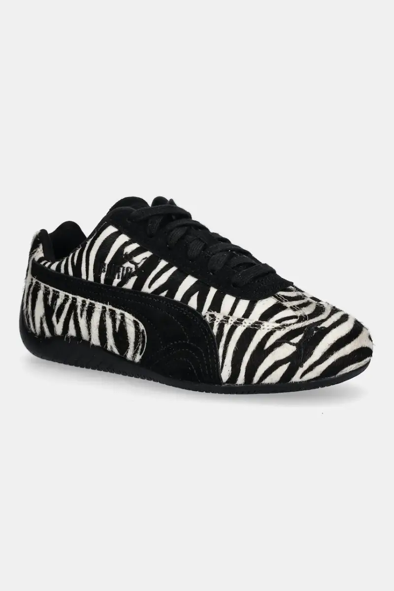 sneakers in pelle Speedcat Zebra Wns donna colore nero 403356