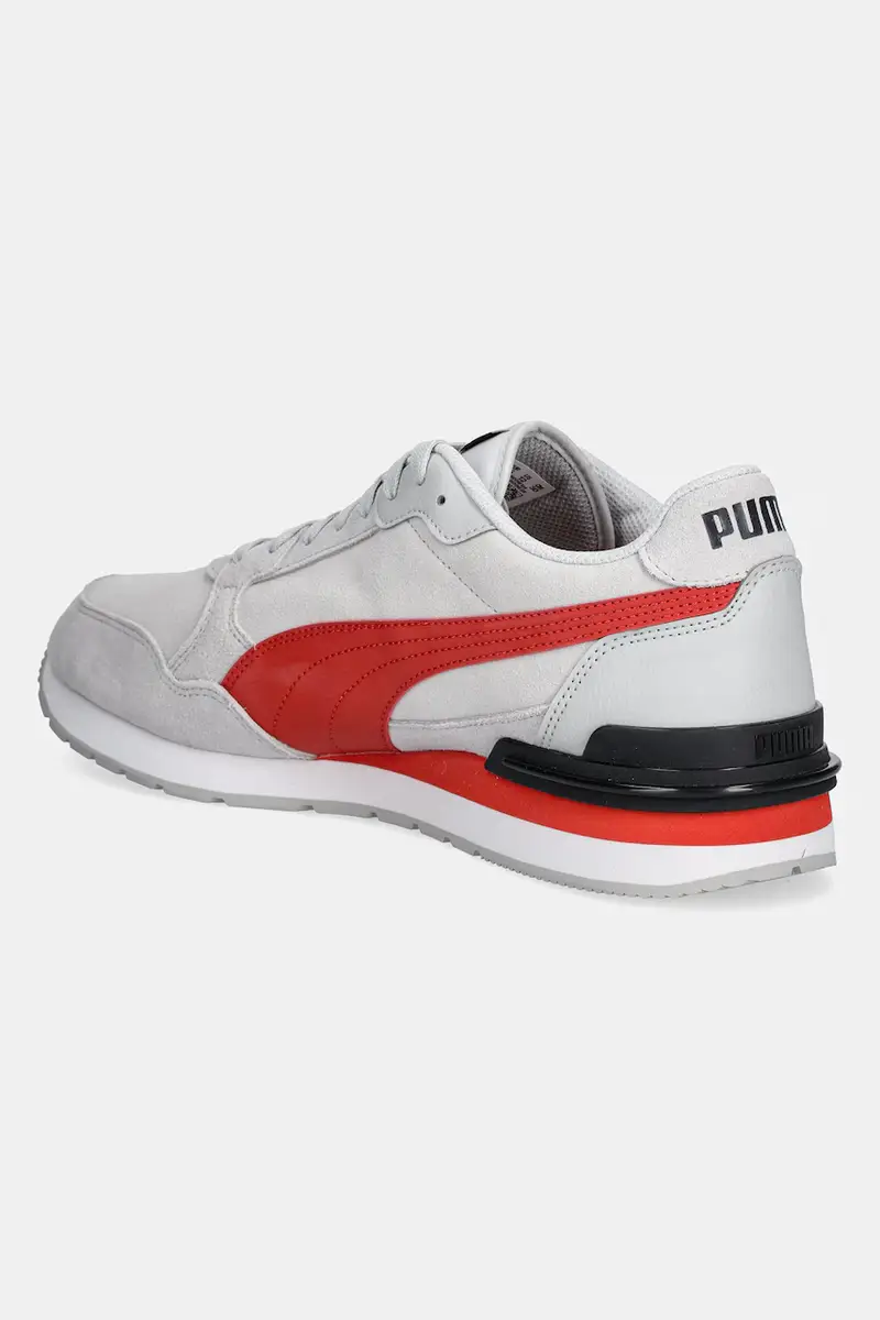 sneakers in pelle ST Runner v4 SD uomo colore grigio 399665 miniatura 3