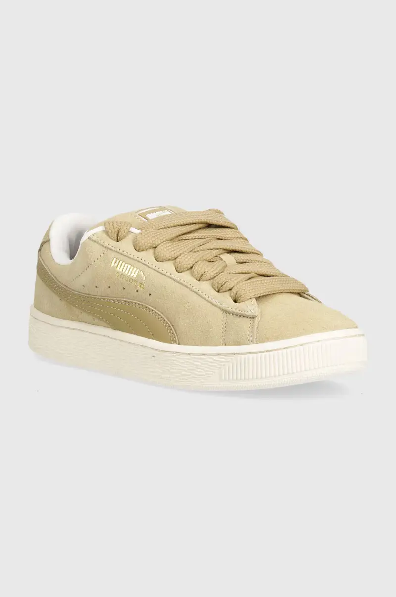 sneakers in pelle Suede XL colore beige 395205 396402