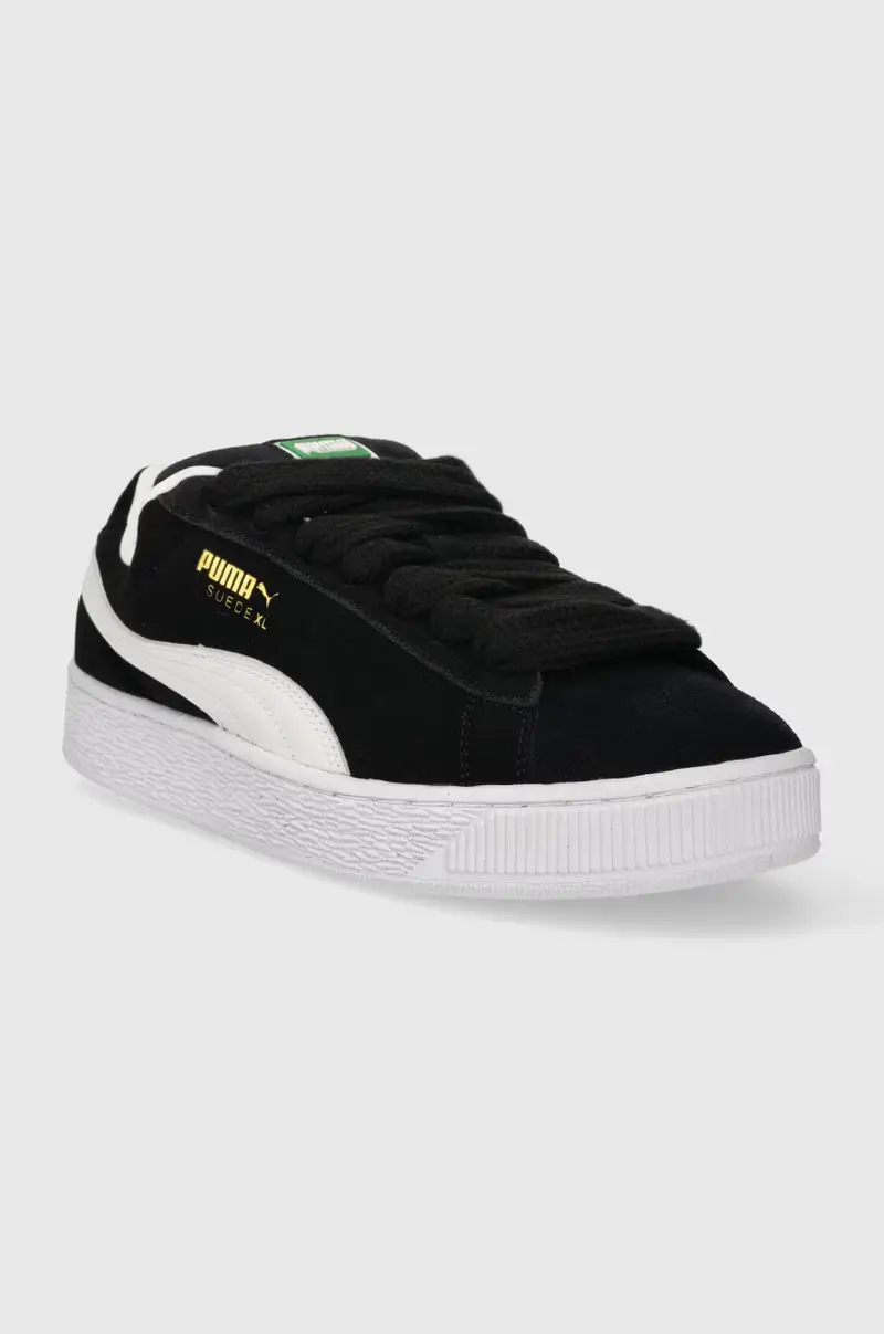 sneakers in pelle Suede XL colore nero 395205 396402 miniatura 2