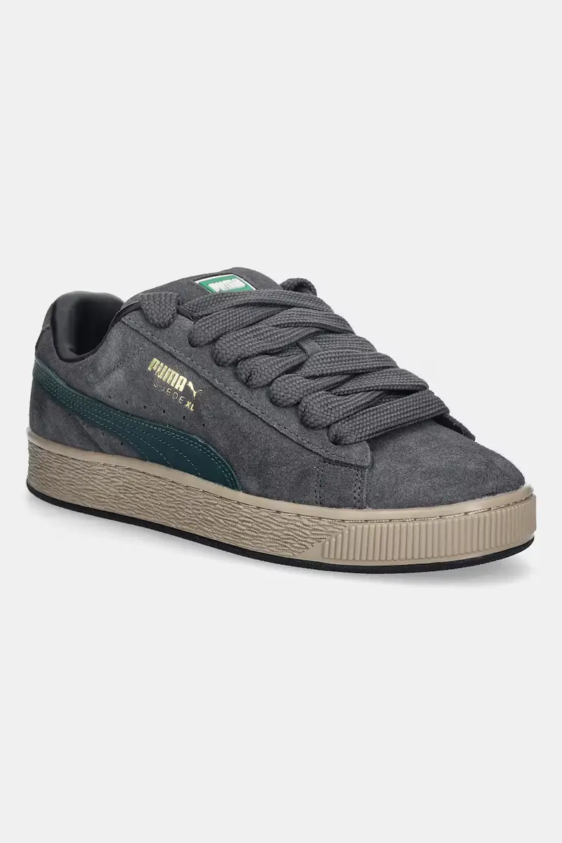 sneakers in pelle Suede XL colore nero 395205 Grigio