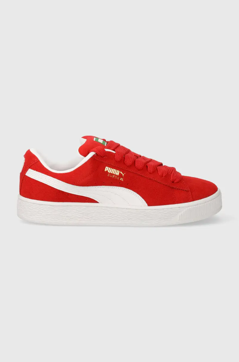 sneakers in pelle Suede XL colore rosso 395205 396402 miniatura 2