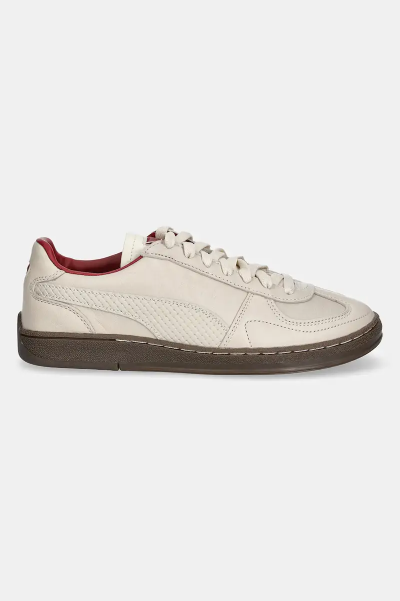 sneakers in pelle Super Team Palais Artisan uomo colore beige 400374 miniatura 2