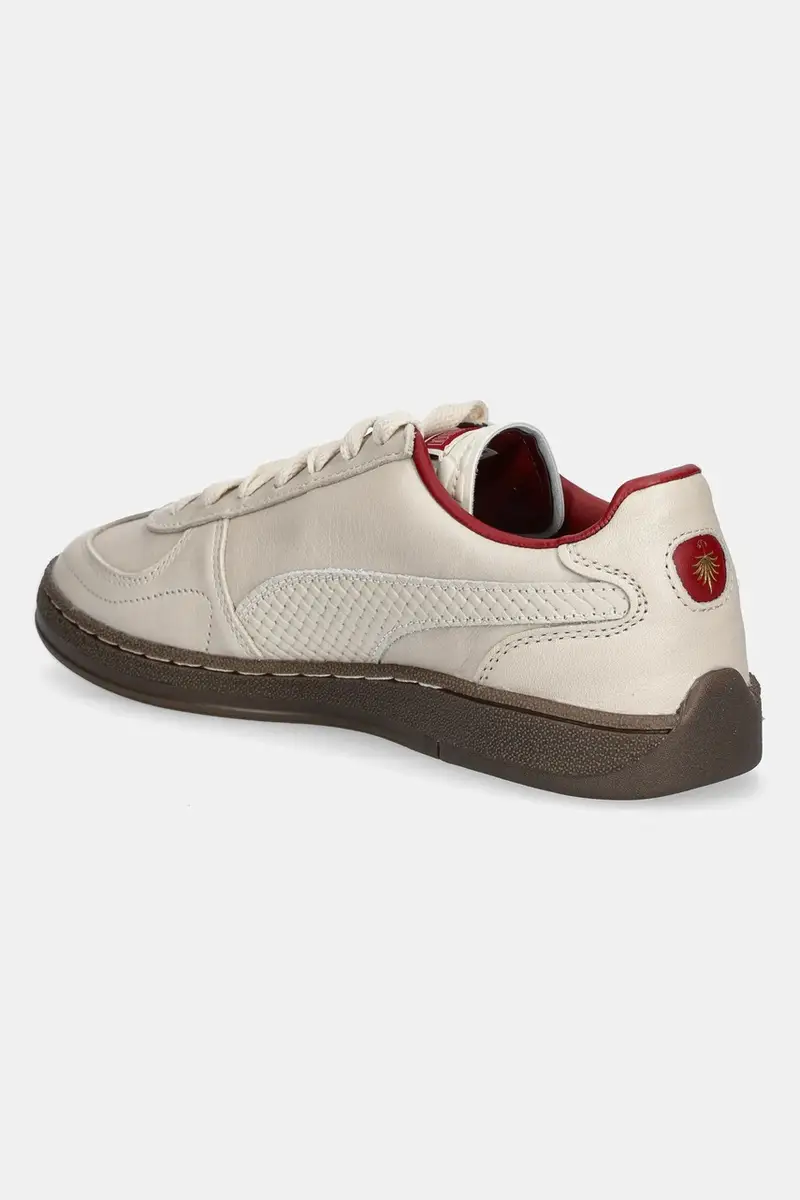 sneakers in pelle Super Team Palais Artisan uomo colore beige 400374 miniatura 3