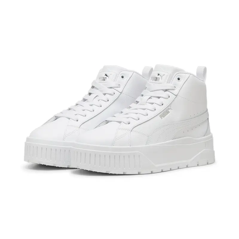 Sneakers Karmen II Mid da donna PUMA White Silver Metallic | Puma Bianco