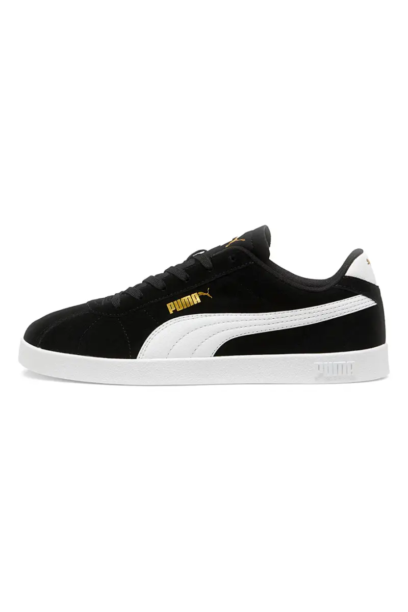 Sneakers Nere con banda bianca Puma Club II [NERO] miniatura 2