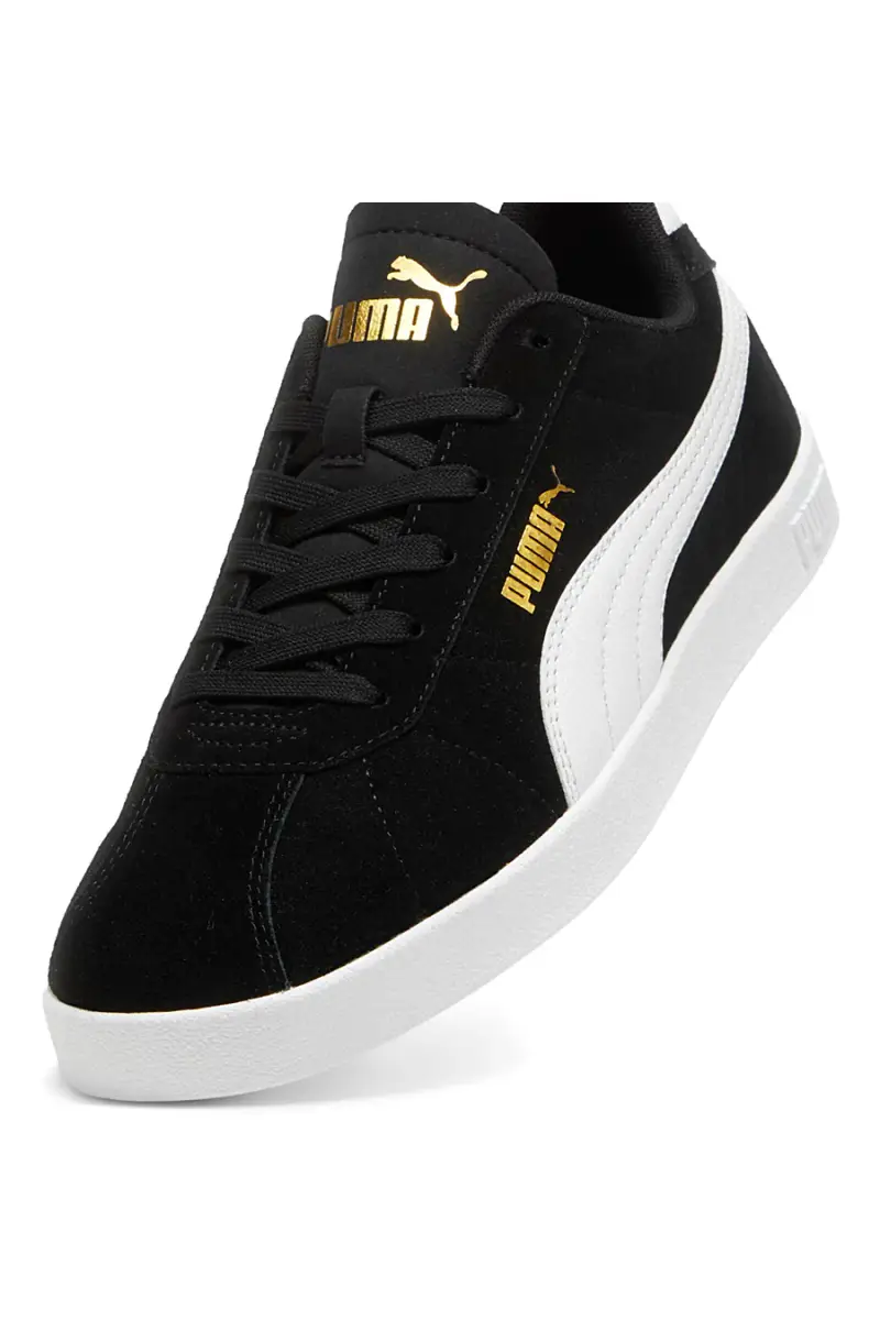 Sneakers Nere con banda bianca Puma Club II [NERO] miniatura 5
