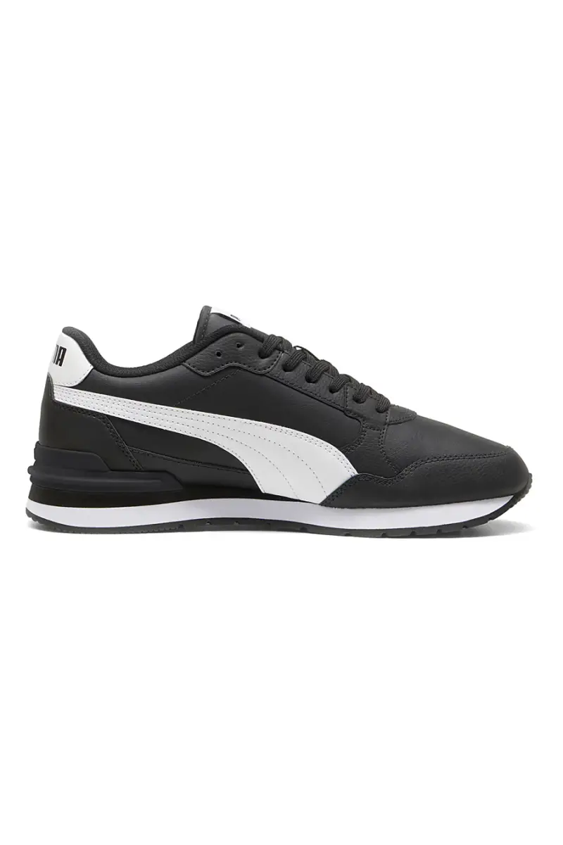 Sneakers nere con dettagli bianchi e soletta SoftFoam+ Puma ST Runner v4 L [NERO miniatura 3