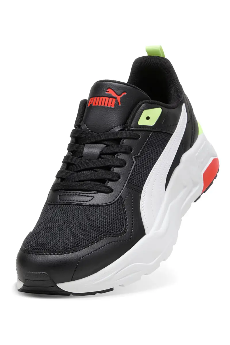 Sneakers nere con dettagli fluo e suola chunky Puma Trinity 2 LT [NERO] miniatura 5