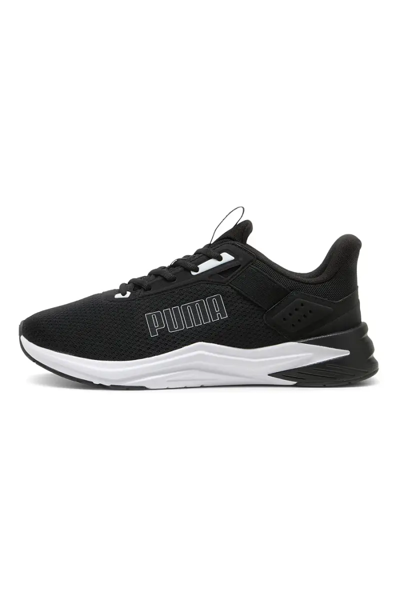 Sneakers nere con suola bianca Puma FTR Wave [NERO