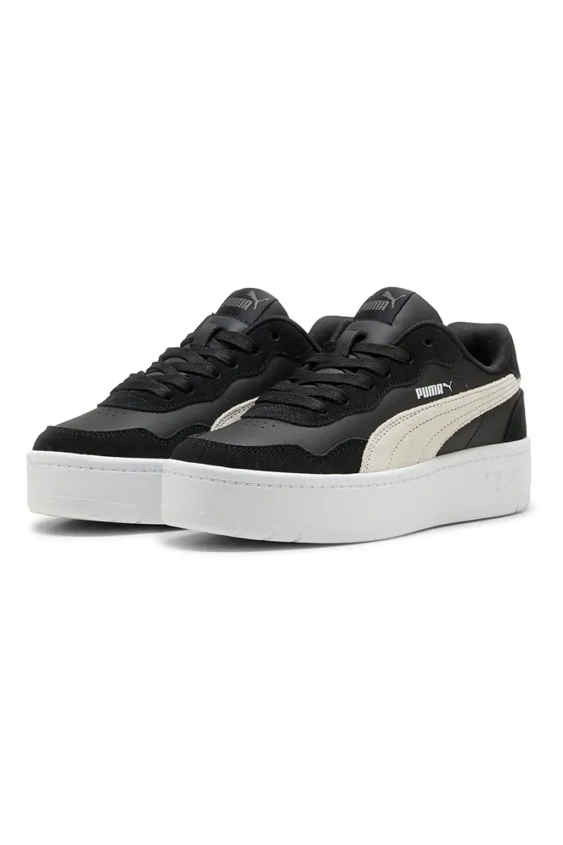 Sneakers nere con suola flatform Court Lally Skye SD SoftFoam Puma [NERO] miniatura 2