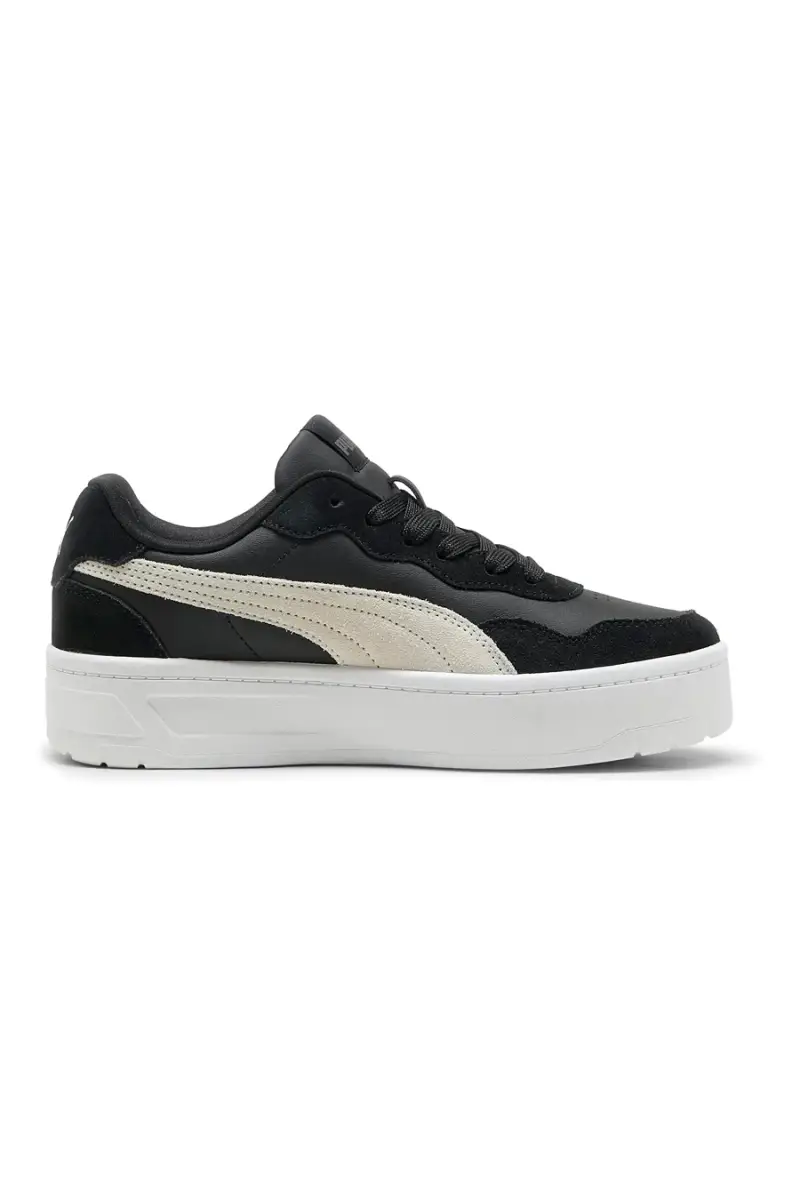 Sneakers nere con suola flatform Court Lally Skye SD SoftFoam Puma [NERO] miniatura 3