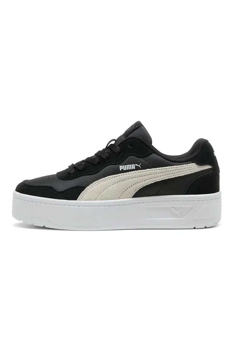 Sneakers nere con suola flatform Court Lally Skye SD SoftFoam Puma [NERO]