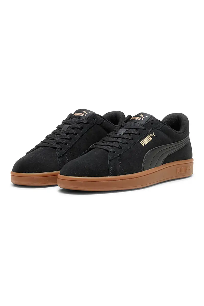 Sneakers nere con suola marrone Puma Smash 3 0 [NERO] miniatura 2