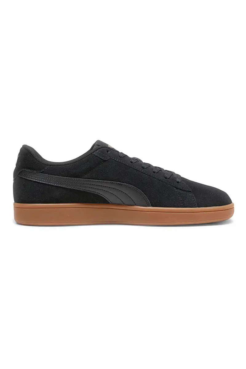 Sneakers nere con suola marrone Puma Smash 3 0 [NERO] miniatura 3