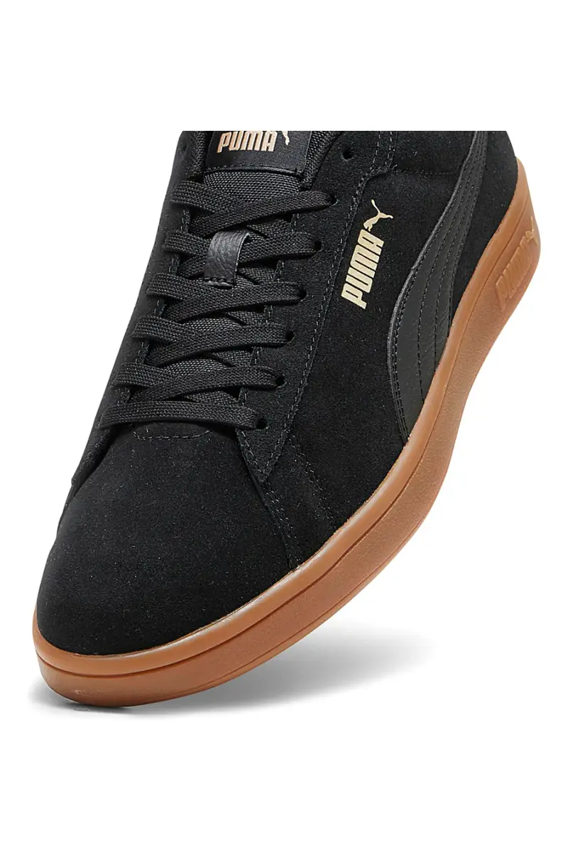 Sneakers nere con suola marrone Puma Smash 3 0 [NERO] miniatura 5