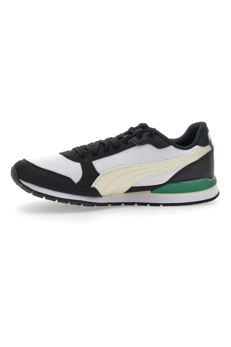 Sneakers nere e bianche con dettagli colorati Puma St Runner V3 Mesh [BIANCO] miniatura 4
