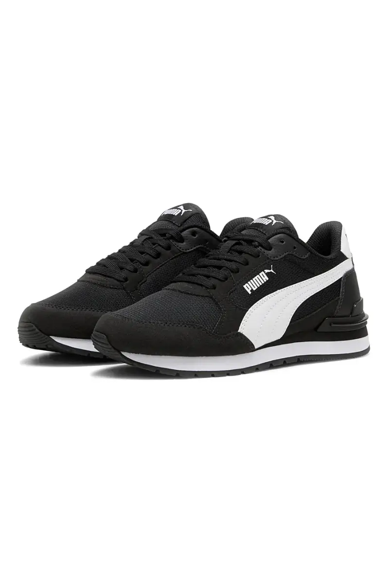 Sneakers nere e bianche in mesh Puma ST Runner v4 Mesh Jr [NERO miniatura 2