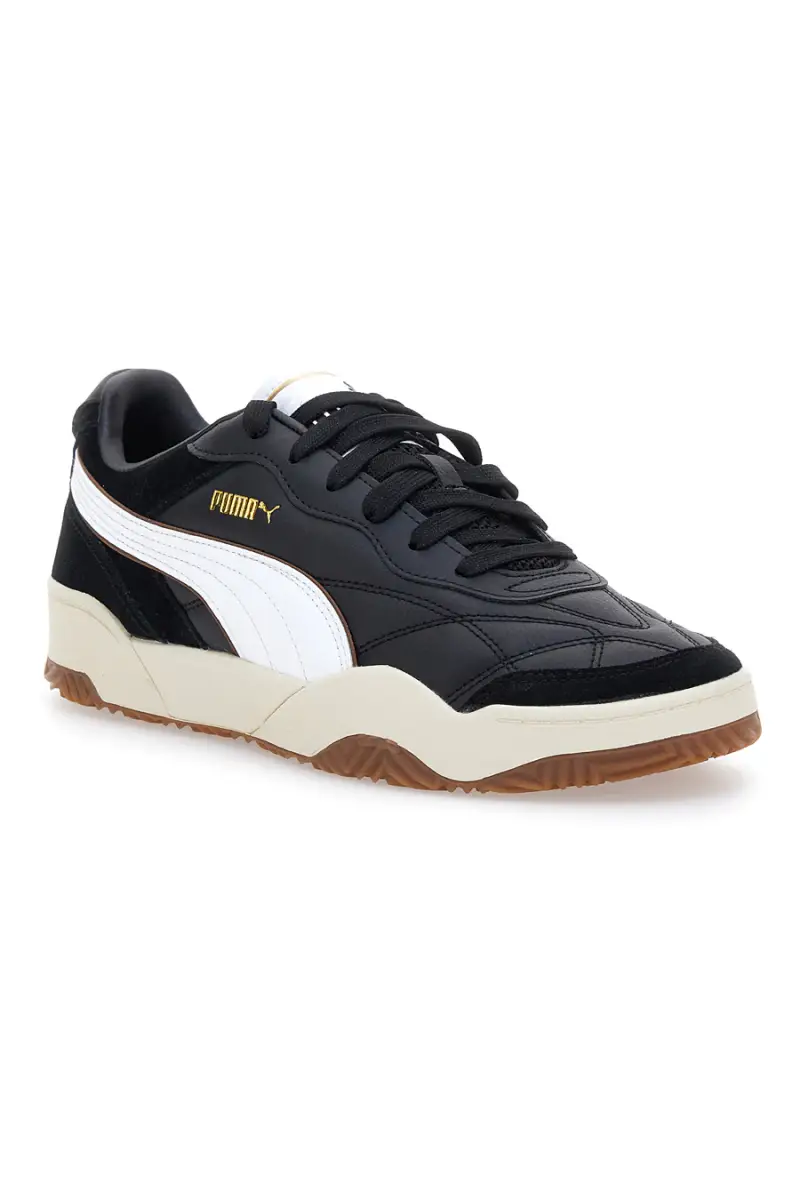 Sneakers nere e bianche suola marrone Puma Tifosi SD [NERO miniatura 2