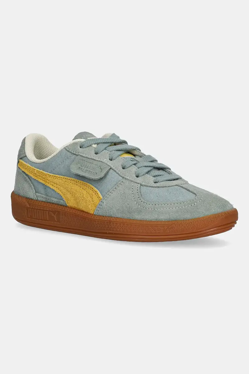 sneakers Palermo Weathered colore verde 401722