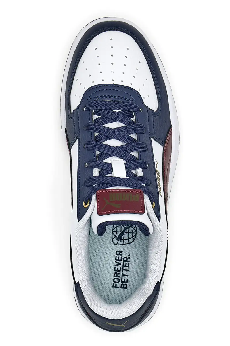 Sneakers Puma Caven 2 0 JR Bianche-Blu [BIANCO miniatura 5