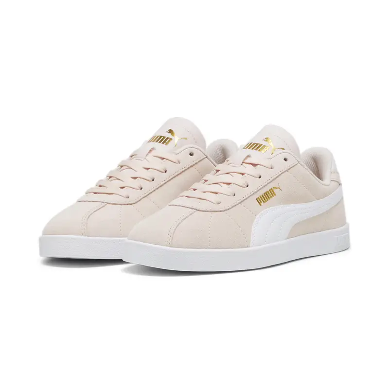 Sneakers PUMA Club II in suede unisex PUMA Island Pink White Gold | Puma Rosa