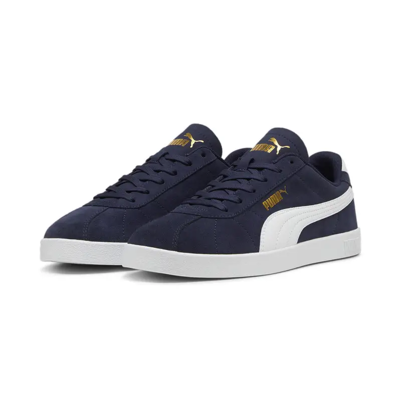 Sneakers PUMA Club II in suede unisex PUMA Navy White Gold Blue | Puma Blu