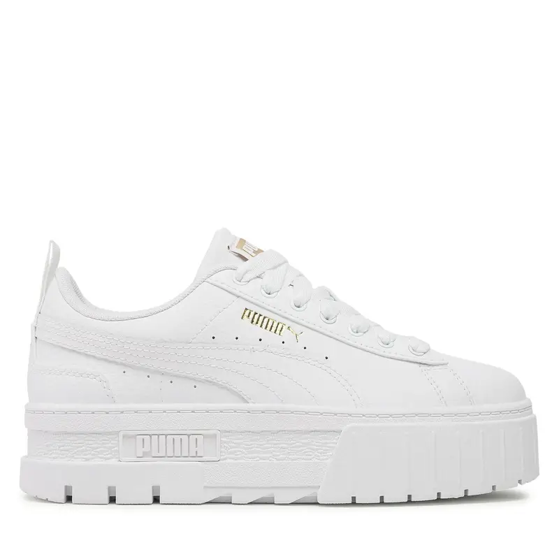 Sneakers Puma Mayze Lth Jr 384527 Bianco