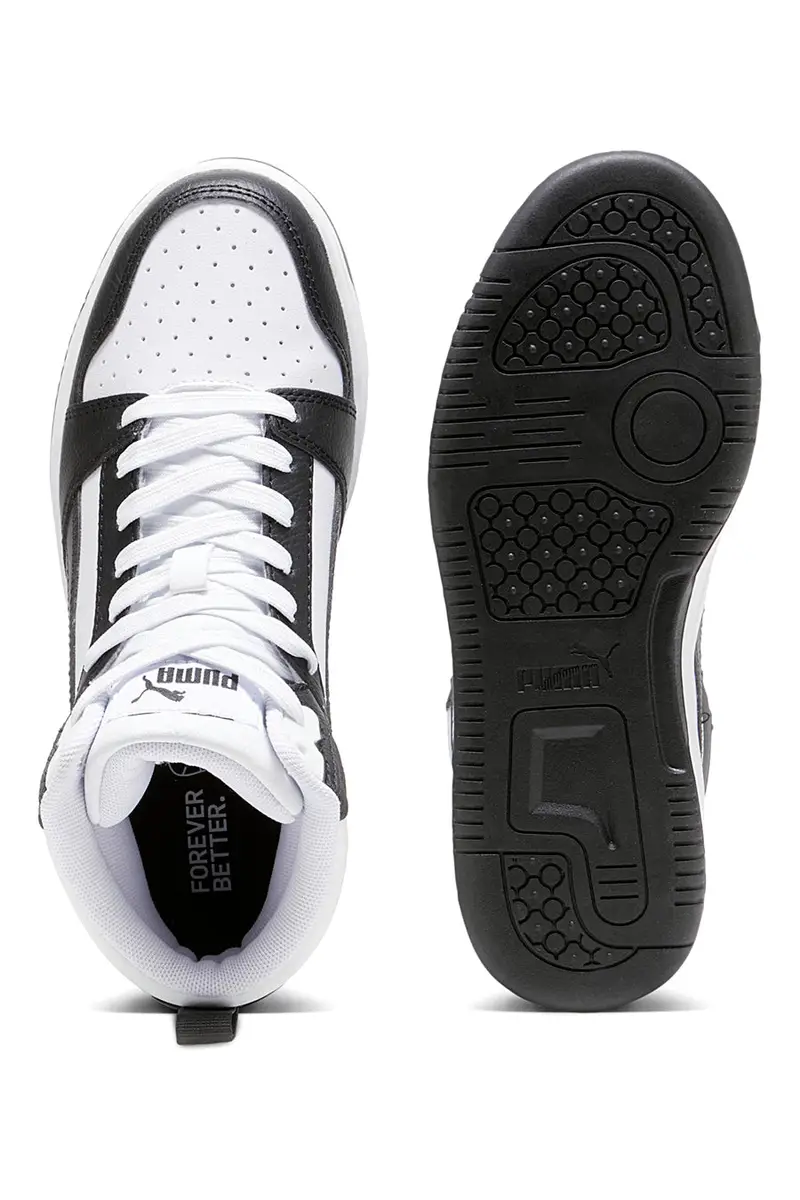 Sneakers Puma Rebound V6 Bianche/Nere [BIANCO miniatura 3