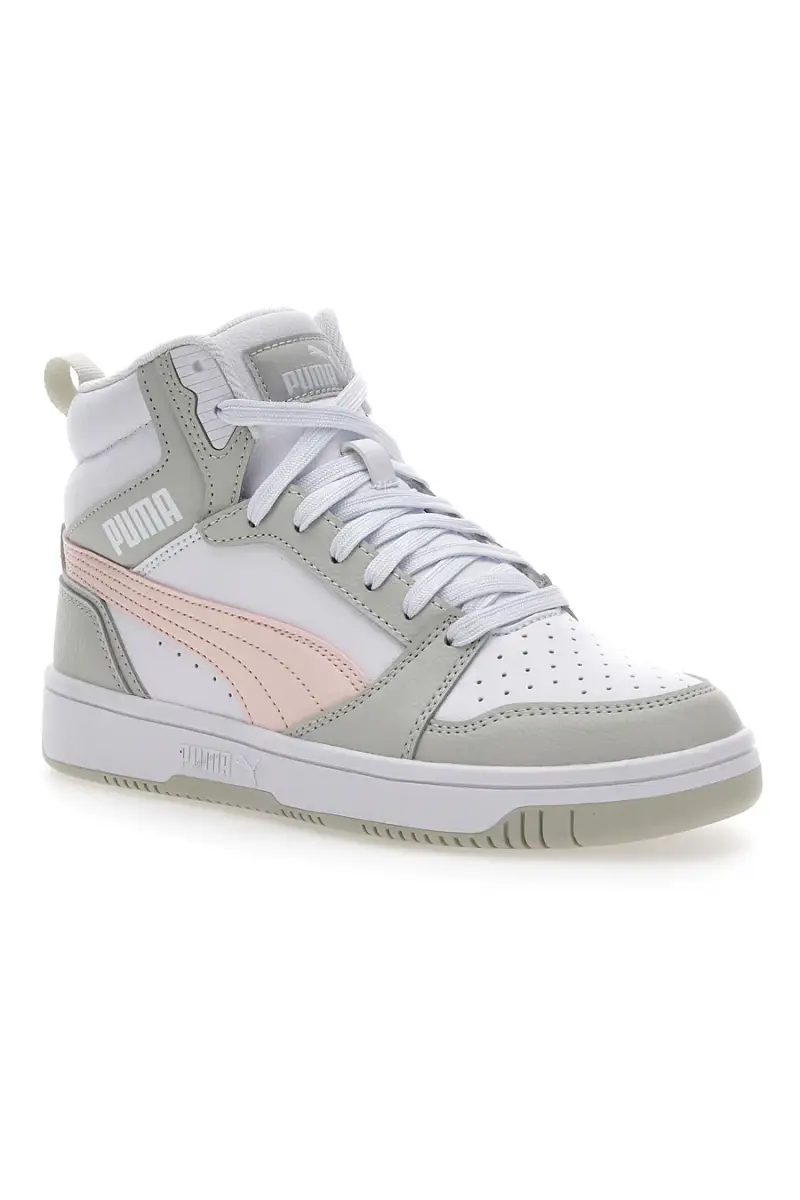 Sneakers Puma Rebound V6 Bianche/Rosa [BIANCO] miniatura 2