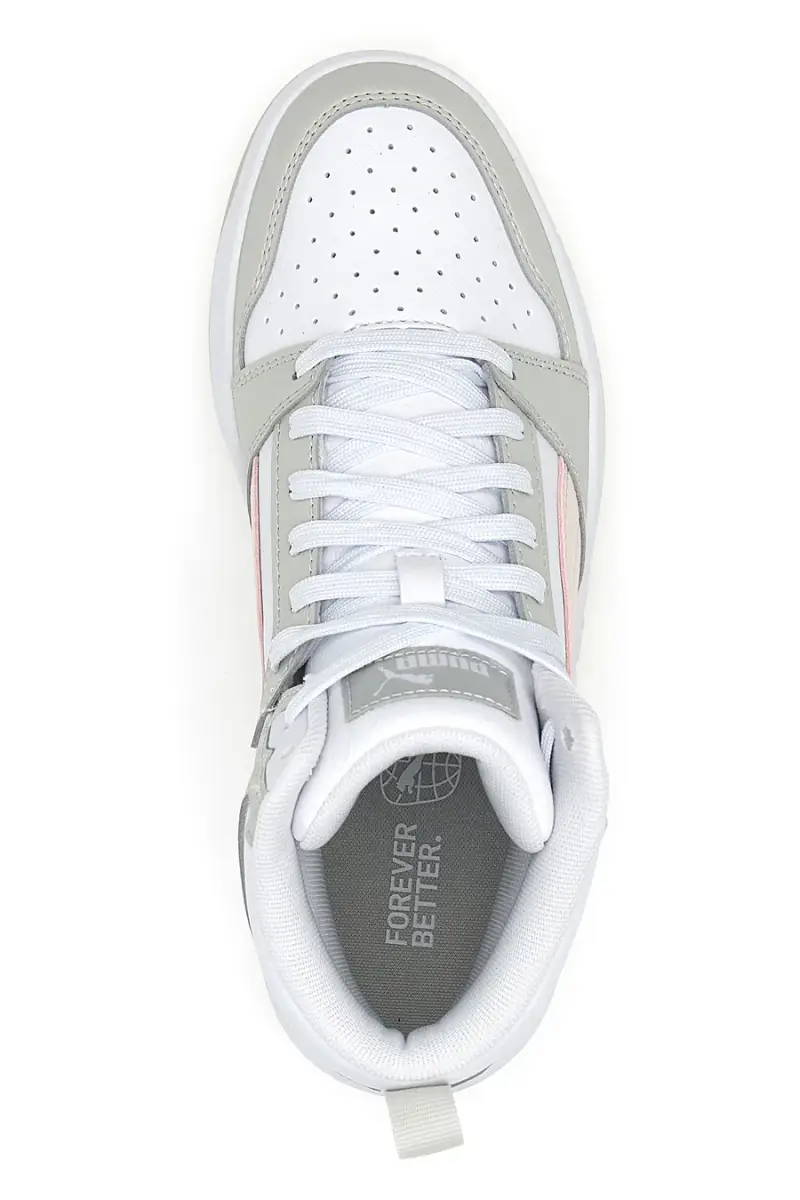 Sneakers Puma Rebound V6 Bianche/Rosa [BIANCO] miniatura 5