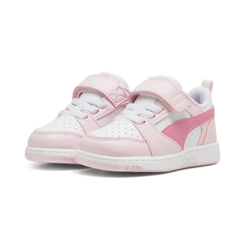 Sneakers PUMA Rebound v6 Lo primi passi PUMA White Fast Pink Whisp Of | Puma Bianco