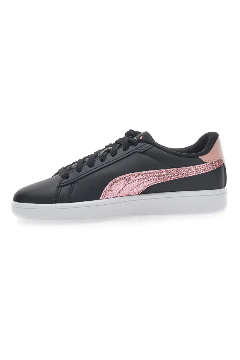 Sneakers Puma Smash 3 L Star Glo Jr Bianche [NERO miniatura 3