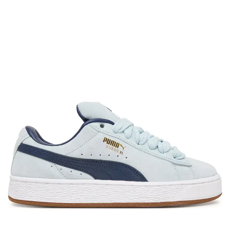 Sneakers Puma Suede XL Jr 396577 56 Celeste Azzurro chiaro