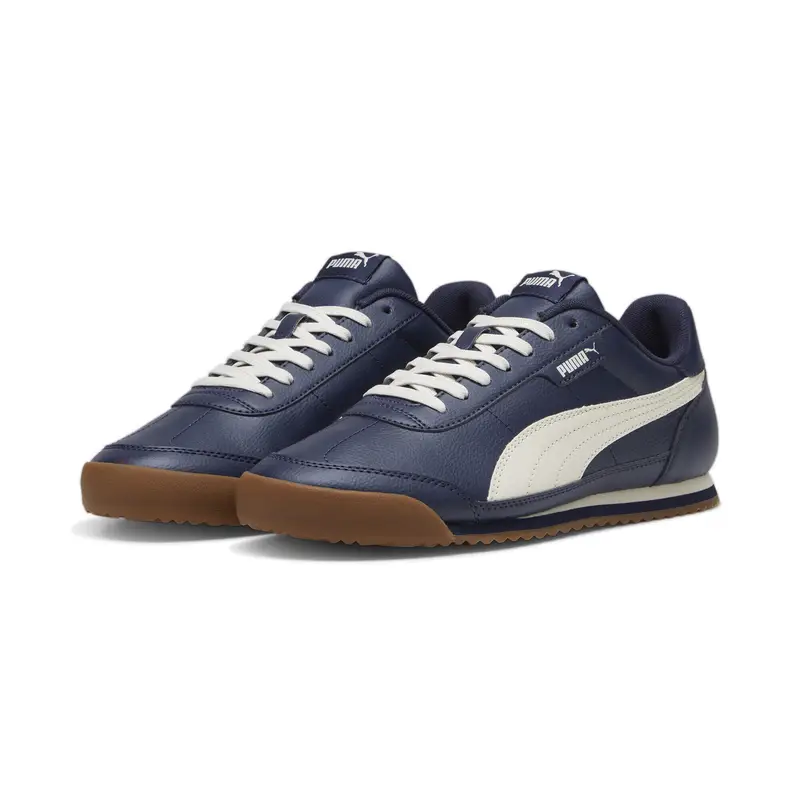 Sneakers PUMA Turino II unisex PUMA Navy Alpine Snow Gum Blue White Beige | Puma Blu