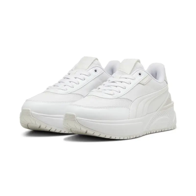 Sneakers R78 Disrupt LT da donna PUMA White Feather Gray | Puma Bianco