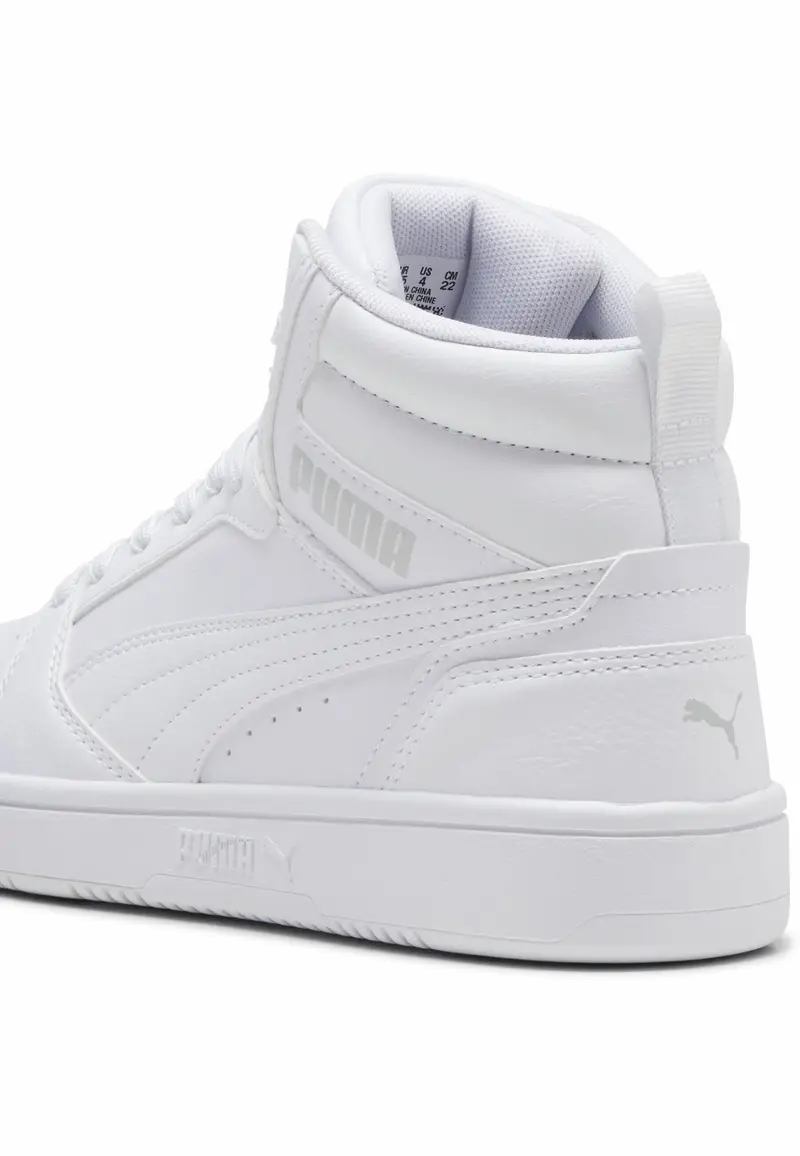 Sneakers Rebound V6 Mid da ragazzi PUMA White Cool Light Gray | Puma Bianco